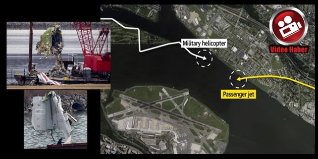 Washington’daki Ölümcül Uçak Kazası Simülasyonu Yayınlandı